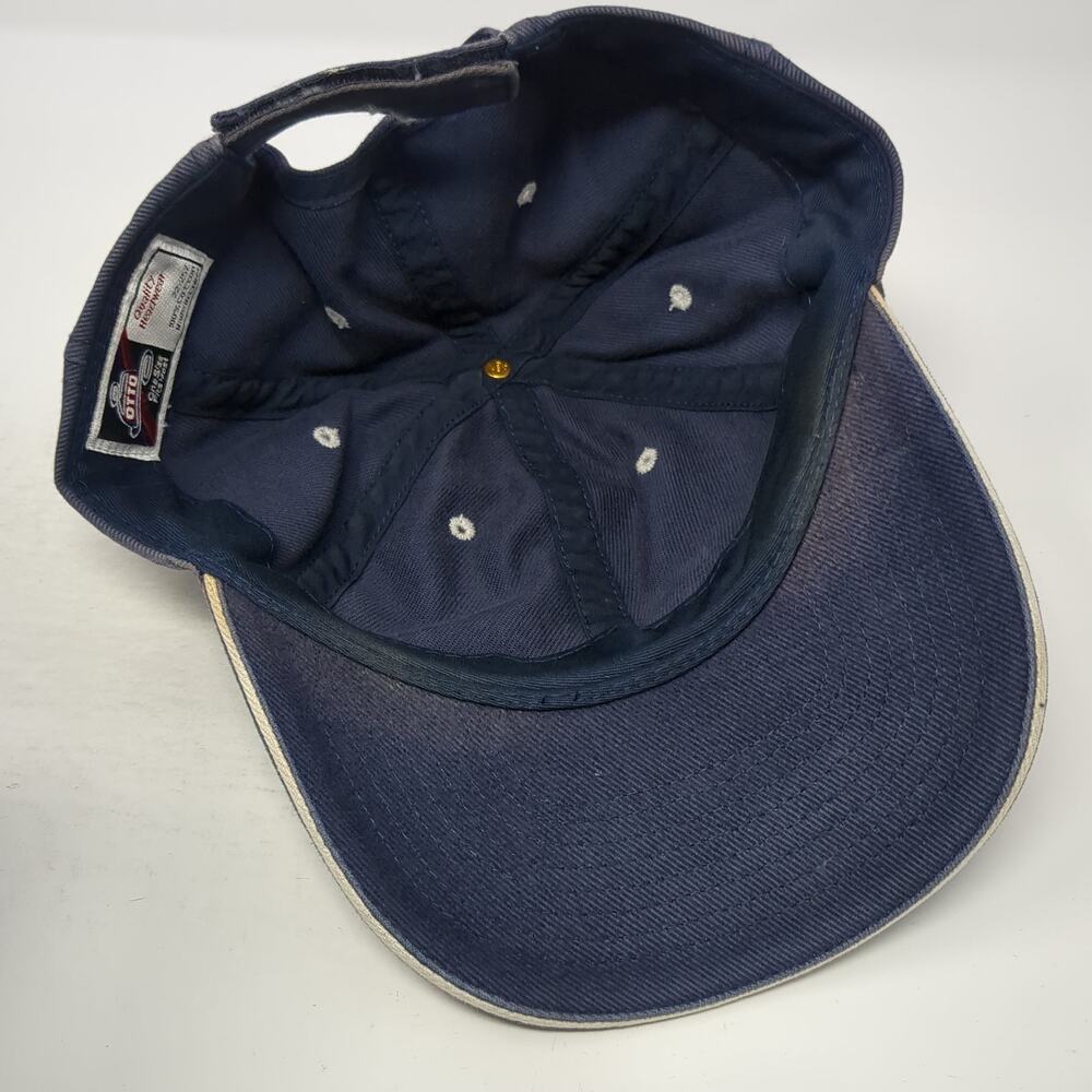 Technichem Strapback Baseball Cap Solid Blue One … - image 7